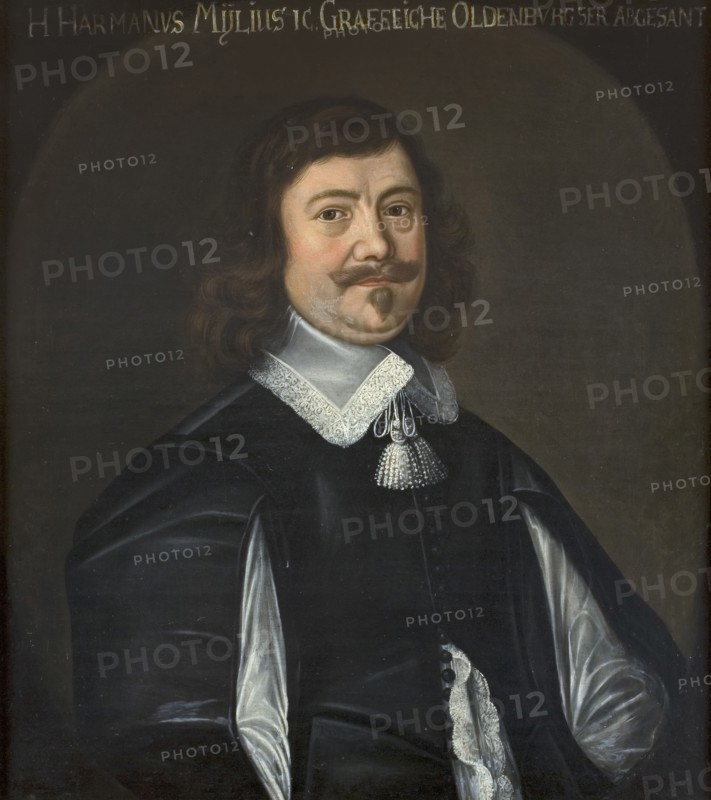 Hermann Mylius, c17th century. Creator: Anon.