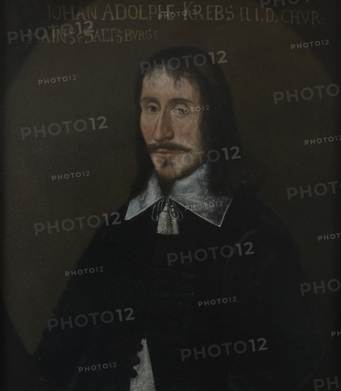 Johan Adolf Krebs, c17th century. Creator: Anon.
