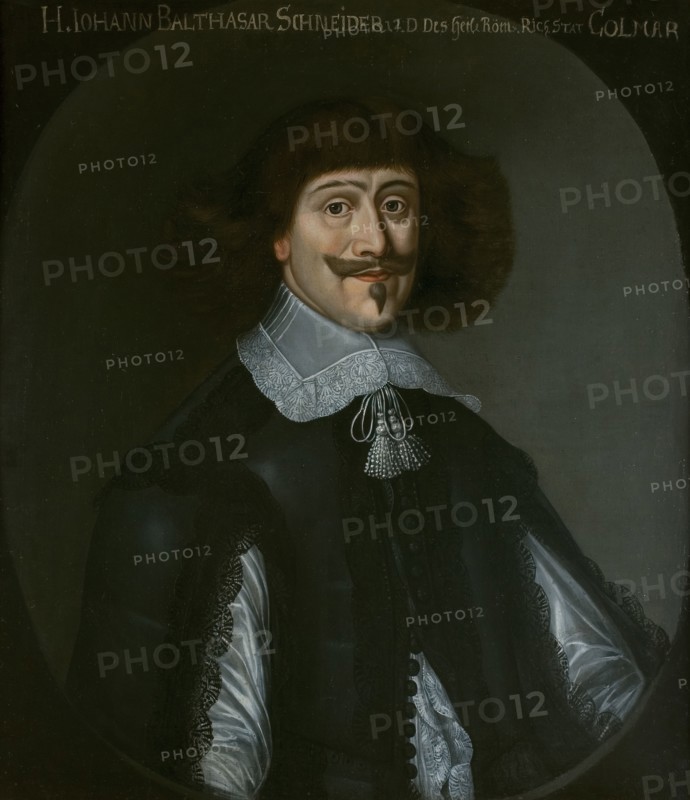 Johann Balthasar Schneider, c17th century. Creator: Anon.
