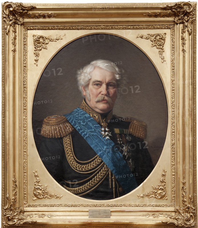 Johan Peter Lefrén, 1784-1862, 1856. Creator: Amalia Lindegren.