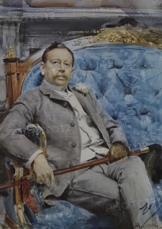 Jean Burnay, 1884. Creator: Anders Leonard Zorn.