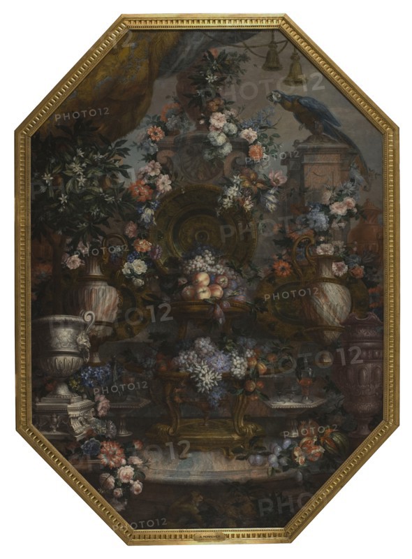 Large Flowerpiece with Precious Urns, late 17th-early 18th century. Creator: Antoine Monnoyer.