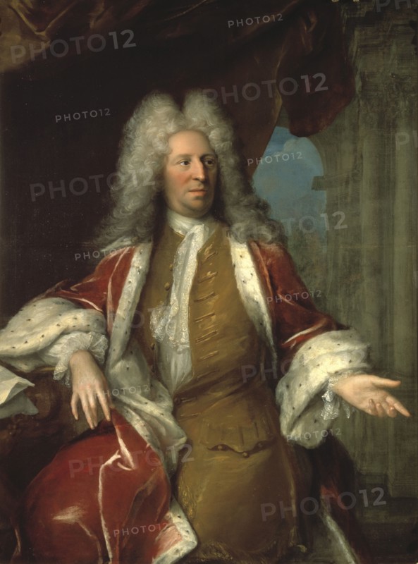 Nicodemus Tessin the Younger, 1654-1728, 1723. Creator: Georg Desmarees.