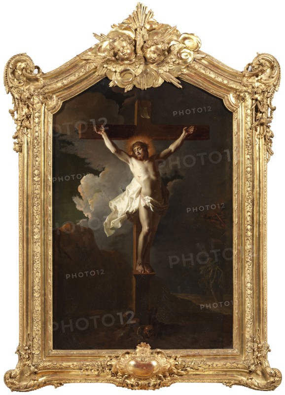 Christ on the cross, late 17th-early 18th century. Creator: Jean Ranc.