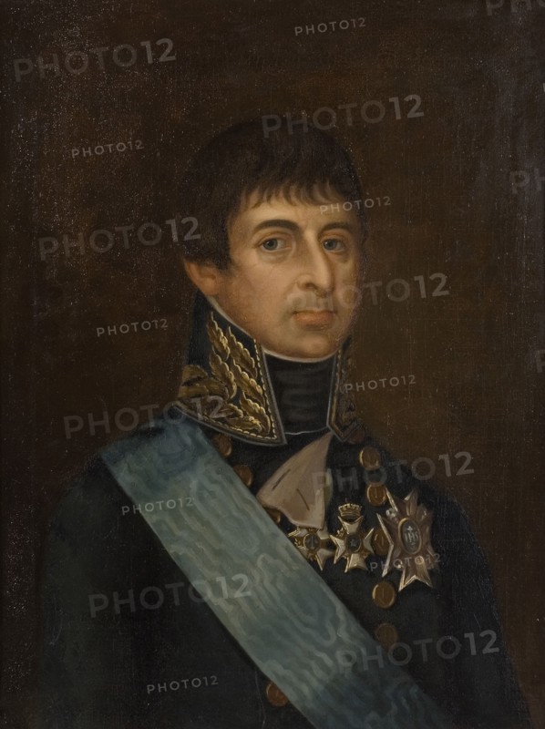 Karl August, 1768-1810, Duke of Holstein-Sonderburg-Augustenborg, Crown Prince of Sweden, 1830. Creator: Johan Gustaf Köhler.