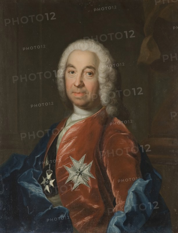Leonard Klinckowström, 1685-1759, 1755. Creator: Johan Henrik Scheffel.