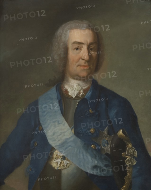 Mattias Alexander von Ungern-Sternberg, 1689-1763, baron, mid-late 18th century. Creator: Johan Henrik Scheffel.