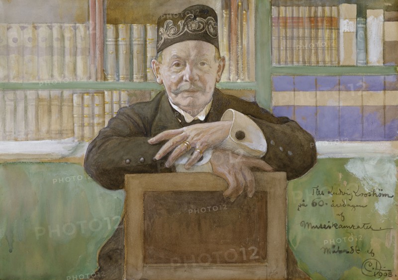 Ludvig Looström, 1848-1941, 1908. Creator: Carl Larsson.