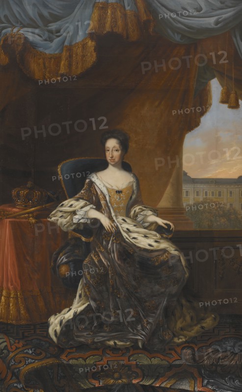Hedvig Eleonora, 1636-1715, Queen of Sweden, late 17th-early 19th century. Creator: David von Krafft.