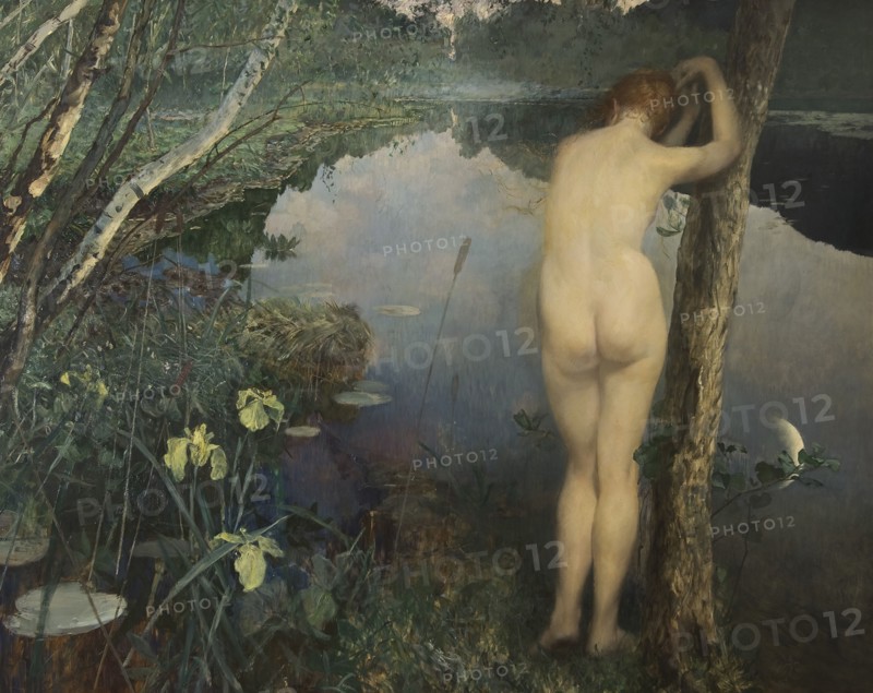 Nocturne, 1887. Creator: Eilif Peterssen.