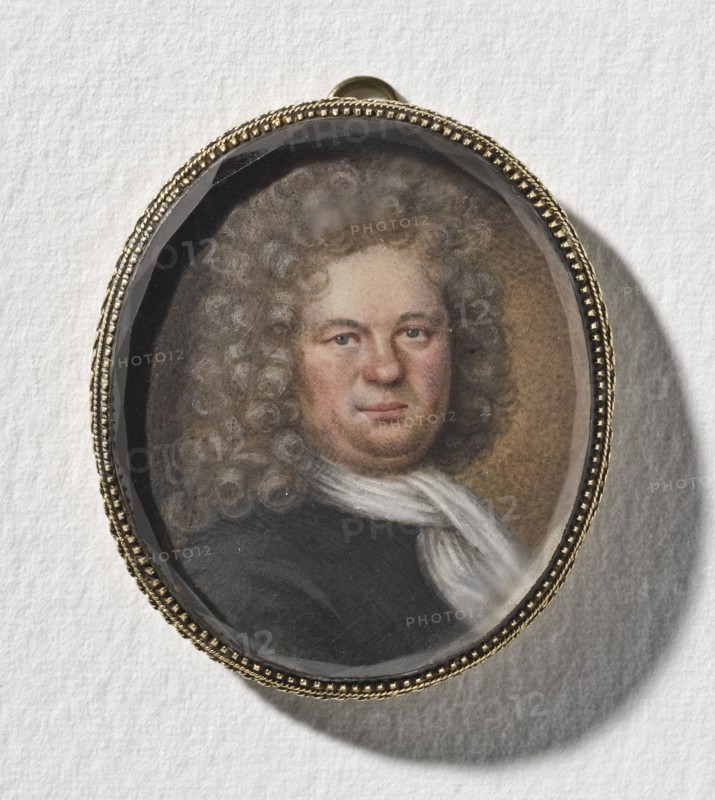 Hartwick Losck (b. 1655), 1711. Creator: Elias Brenner.