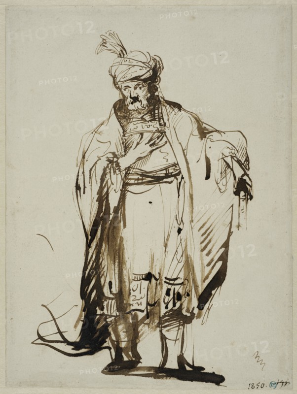 Man in oriental costume. Creator: Ferdinand Bol.