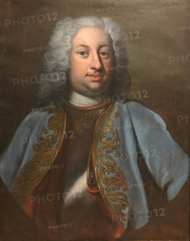 Maximilian, 1689-1753, Prince of Hesse-Kassel, 18th century. Creator: Georg Engelhard Schroder.