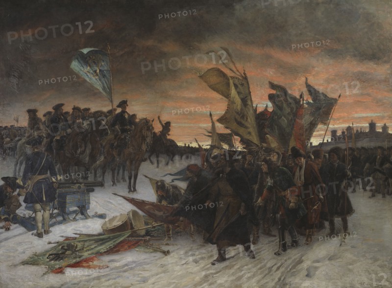 Narva, 1905. Creator: Gustaf Cederström.