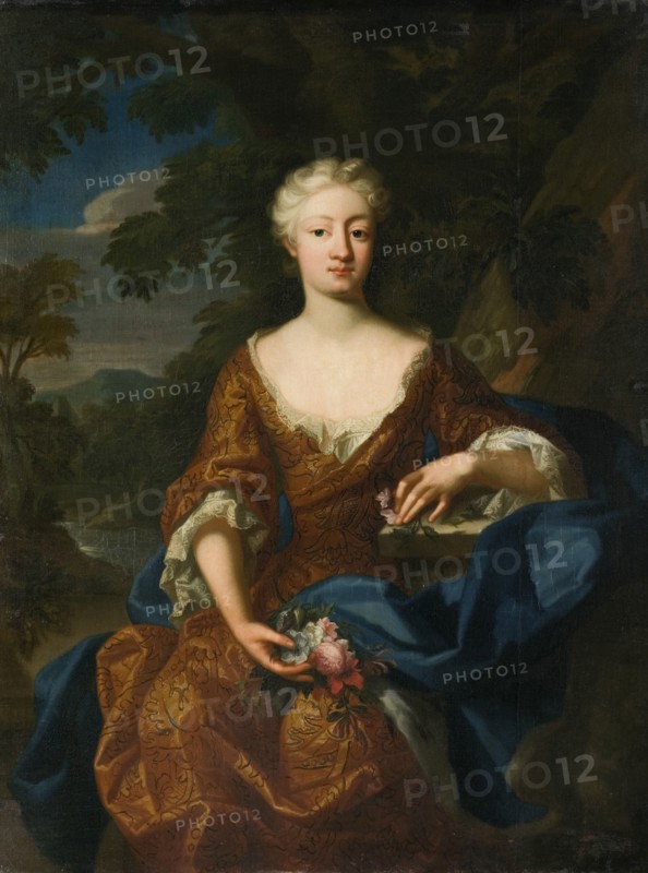 Lovisa Dorotea Sofia, 1680-1705, Princess of Prussia, 1724. Creator: Herman Hendrik de Quiter.