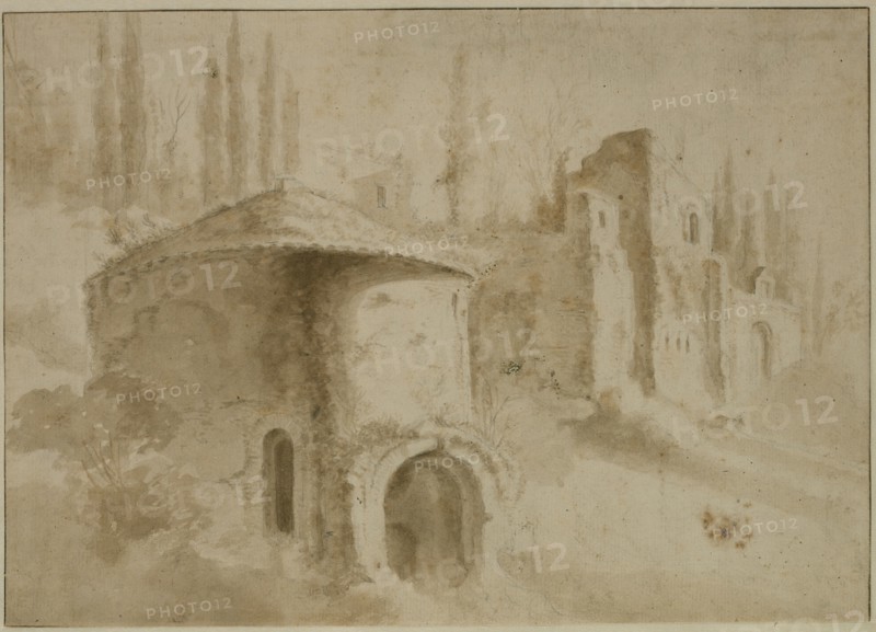Italian landscape. Creator: Jan Asselijin.