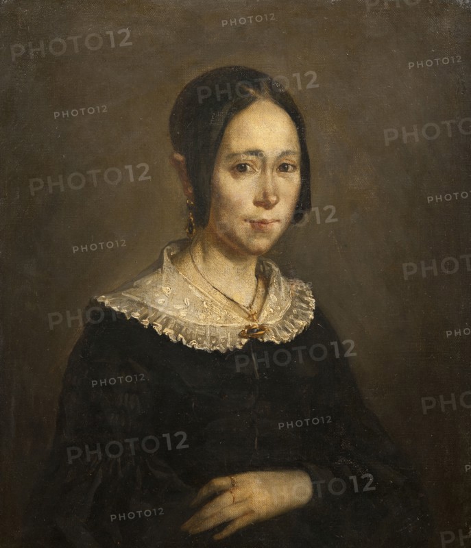 Madame Frigot, 1841. Creator: Jean Francois Millet.
