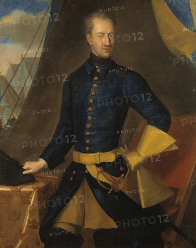 Charles XII (1682-1718), early-mid 18th century. Creator: Johan David Swartz.