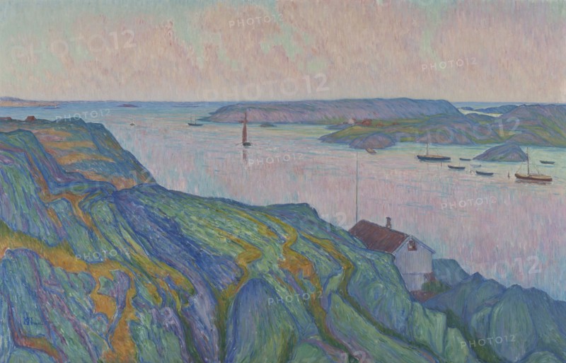Kyrkesund, 1911. Creator: Karl Nordström.