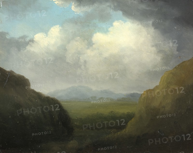 Landscape Sketch. Creator: Manner of Pehr Gustaf von Heideken.