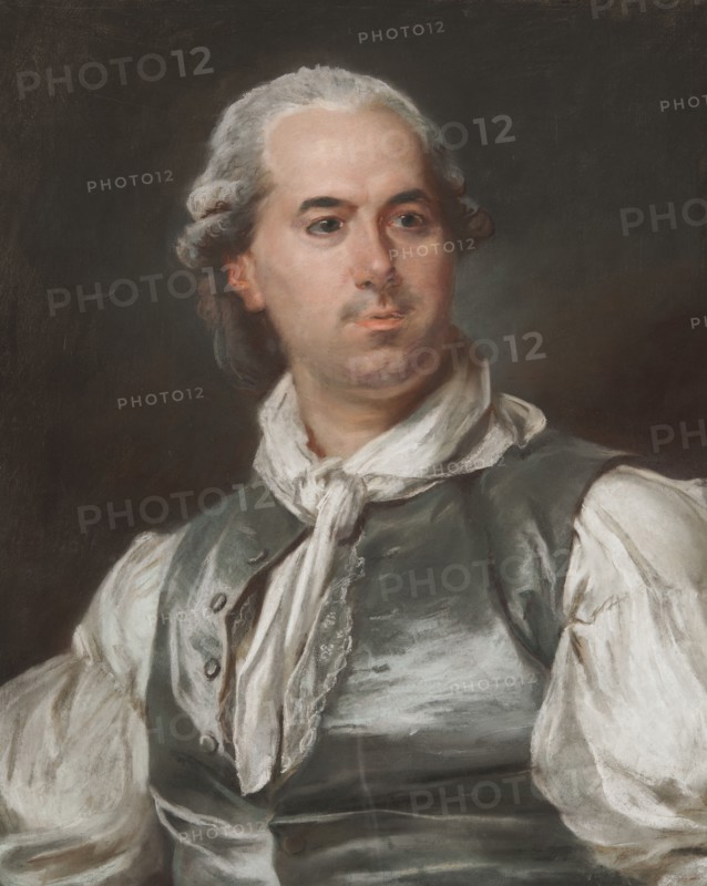Hubert Robert, c1760s. Creator: Peter Adolf Hall.