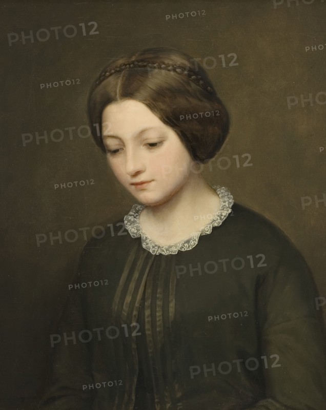 Marie Dietsch, 1848. Creator: Sophie Adlersparre.