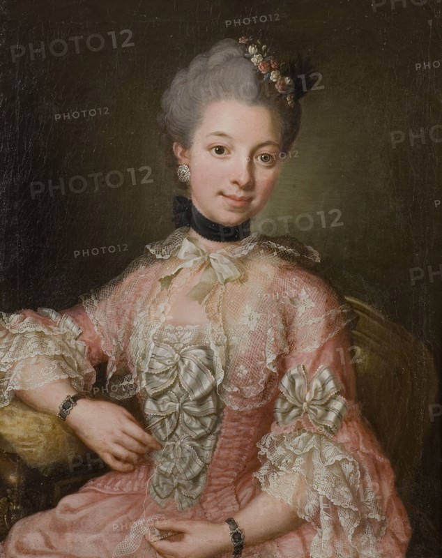 Kristina Sofia Silfversköld, married Drufva (1726-1779). mid-late 18th century. Creator: Ulrika Fredrika Pasch.