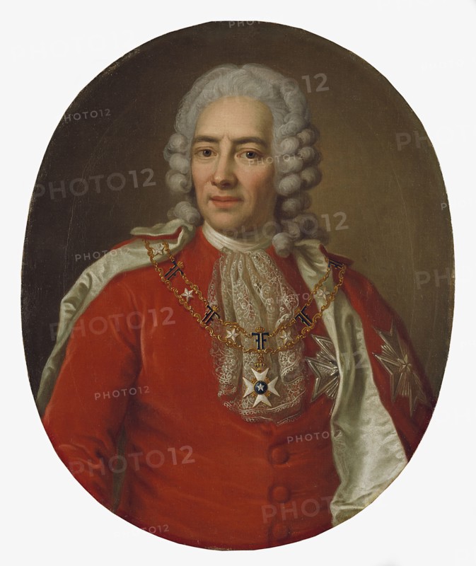 Nils Esbjörnsson Reuterholm, 1676-1756, married to Hedvig Sofia von Leopold, 1780. Creator: Ulrika Fredrika Pasch.