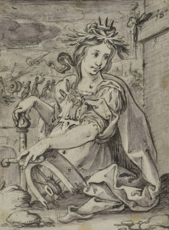 Catherine of Alexandria, unknown date. Creator: Anon.