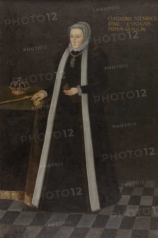 Katarina Stenbock, 1535-1621, Queen of Sweden, c16th century. Creator: Anon.