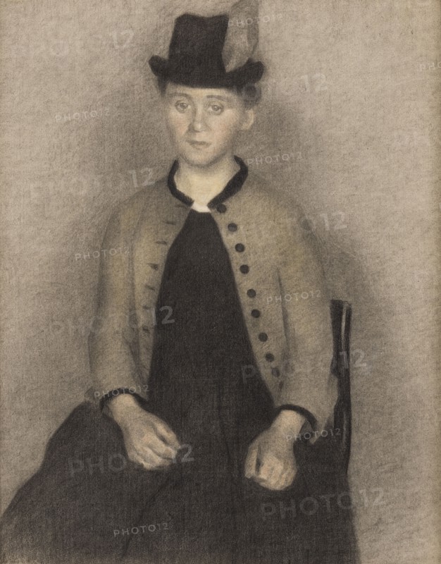 Ida Ilsted, the Artist's Wife, 1890. Creator: Vilhelm Hammershoi.