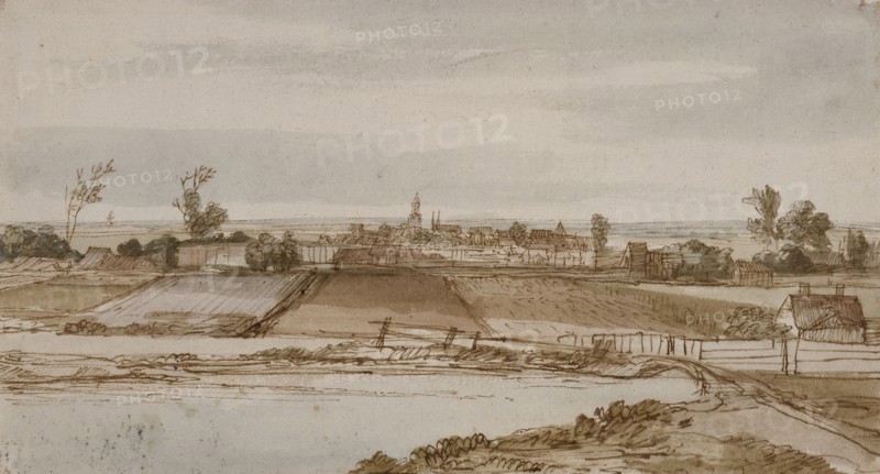 Landscape with a view of Arnhem. Creator: Pieter de With.