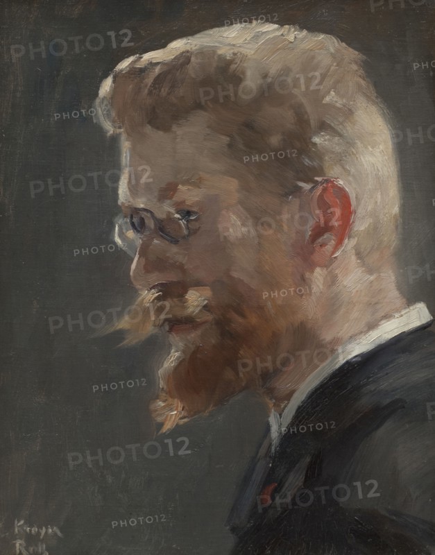 Peder Severin Kröyer (1851-1909), c1880s. Creator: Alfred Philippe Roll.