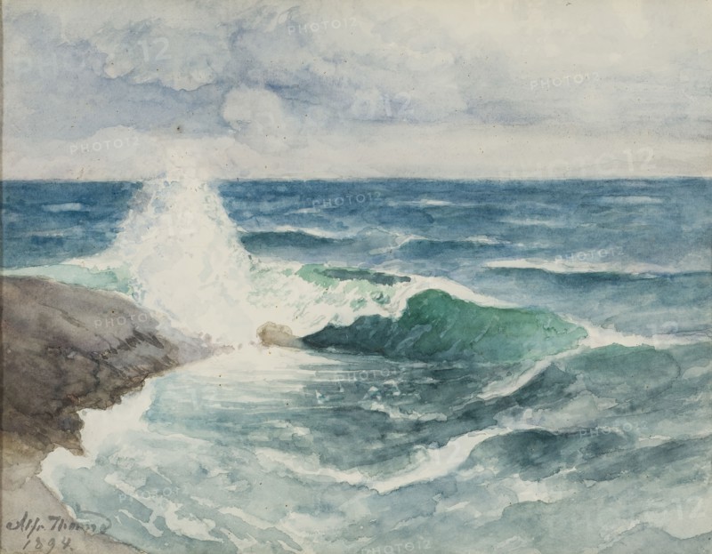 The Braker, 1894. Creator: Sven Alfred Thörne.