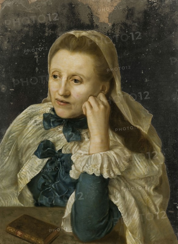 Unknown woman, possibly Anna Charlotta Kruuse af Verchou (1689-1766), 18th century. Creator: Anders Bergius.