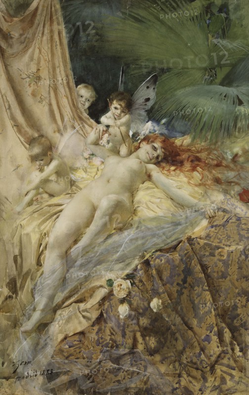 Love nymph. Creator: Anders Leonard Zorn.