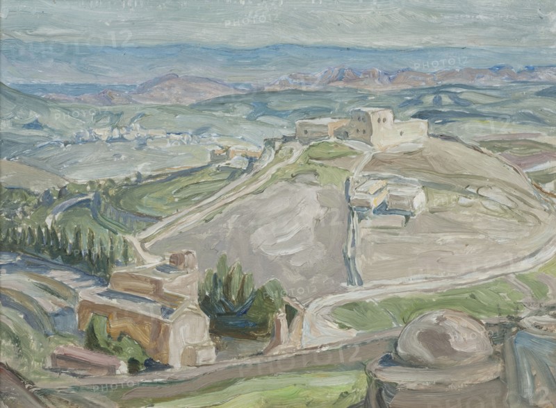 Study from Gethsemane, 1921. Creator: Anna Katarina Boberg.