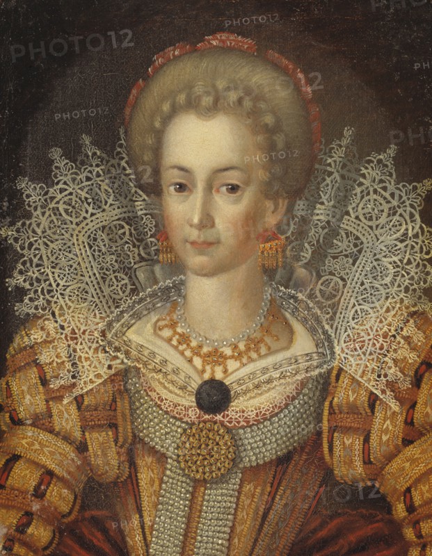 Unknown woman, formerly called Cecilia Vasa, 1540-1627, Princess of Sweden,  c.1625. Creator: Anon.