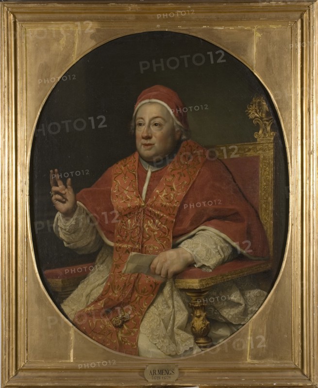 The Pope Clemens XIII, c18th century. Creator: Anton Raphael Mengs.
