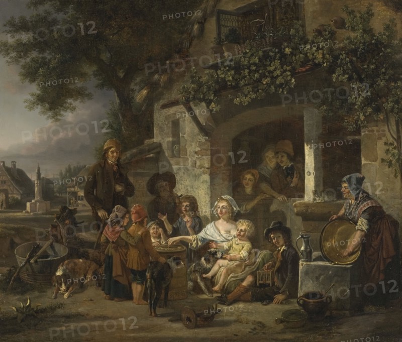 The Top, late 18th-early 19th century. Creator: Jean-Louis Demarne.