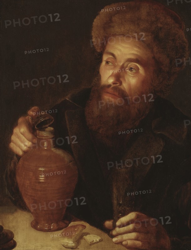 Old Man with a Jug, c17th century. Creator: Willem Willemsz. van der Vliet.
