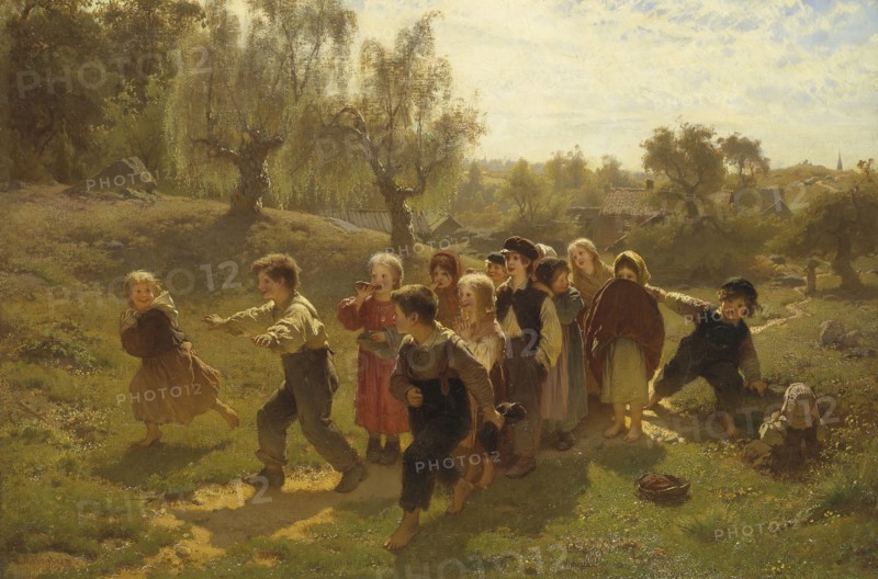 The Game. Creator: Johan August Malmström.
