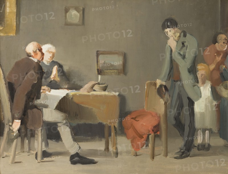 The Prodigal Son. Sketch, 1881. Creator: Axel Henrik Kulle.