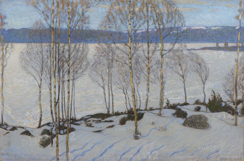 The Approach of Spring, 1903. Creator: Bjorn Ahlgrenson.