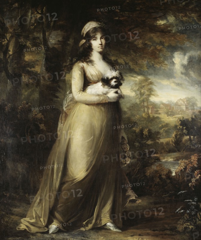 Teresa Vandoni, Italian Singer at the Royal Opera, Stockholm, 1797. Creator: Carl Fredrik von Breda.