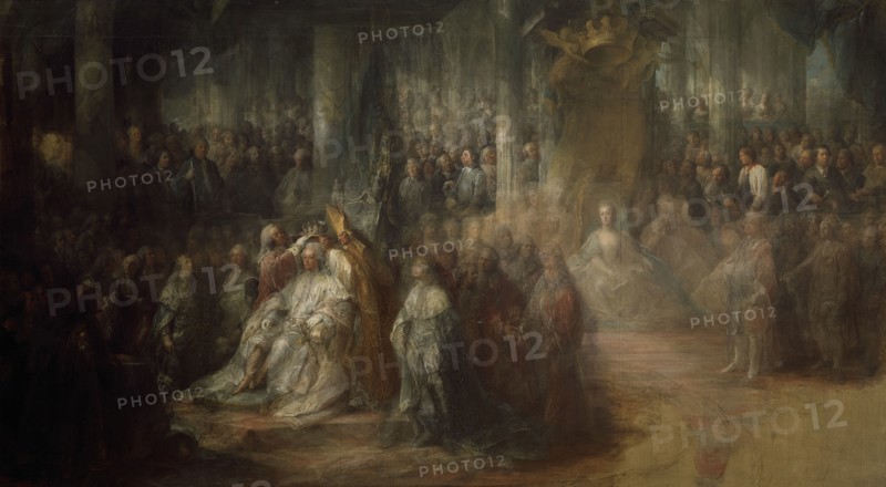 The Coronation of King Gustav III of Sweden. Uncompleted, from 1782 until 1793. Creator: Carl Gustaf Pilo.