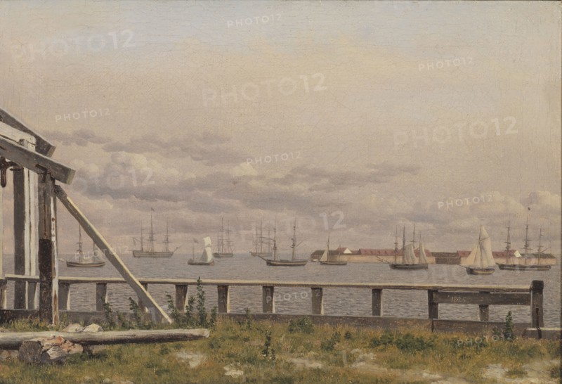 View from the Lime-kilns in Copenhagen, 1825. Creator: CW Eckersberg.