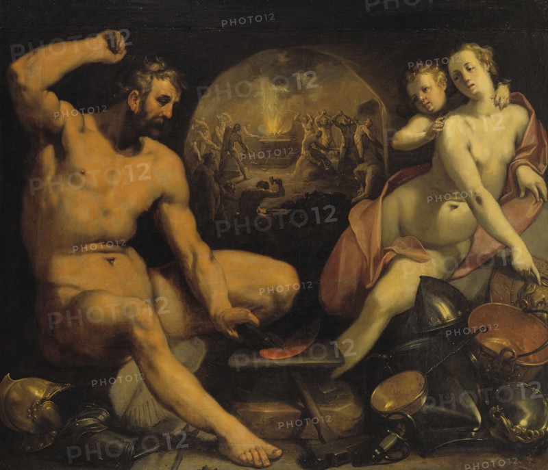 Venus and Vulcan, 1590. Creator: Cornelis Cornelisz van Haarlem.