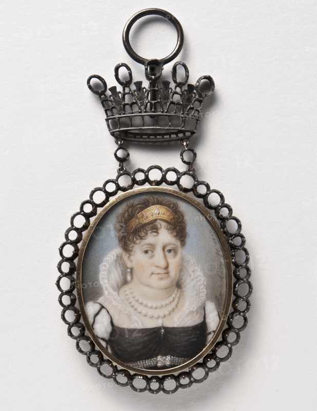 Princess Sofia Albertina (1753-1829), 1817. Creator: Eric Reuterborg.