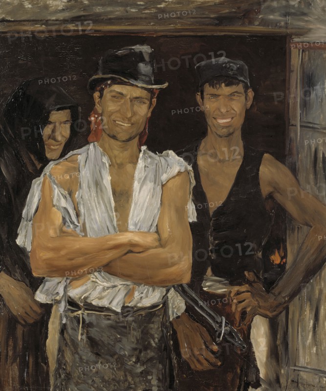 Spanish Smiths, 1881. Creator: Ernst Josephson.